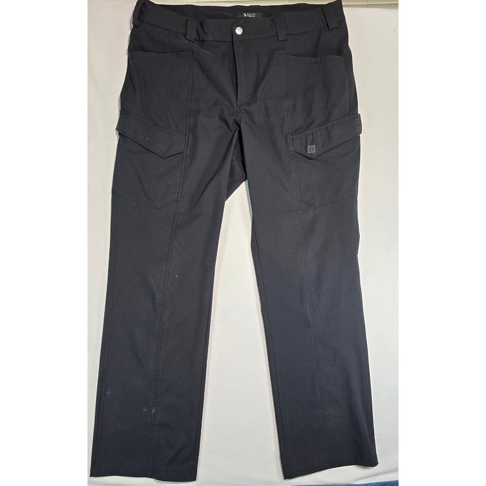 5.11 Tactical Womens Black Cargo Pants Size 16 Regular Utility Trousers